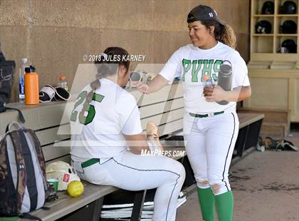 Thumbnail 1 in Shadow Ridge vs Palo Verde (NIAA Sunset Region Playoff) photogallery.