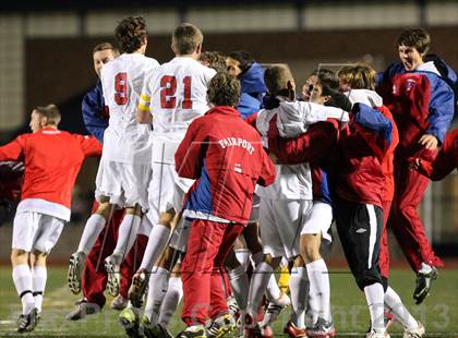 Thumbnail 3 in Fairport vs. Churchville-Chili (Section 5 Class AA Final) photogallery.