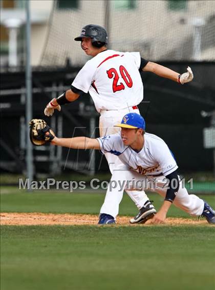 Thumbnail 1 in Langham Creek vs Channelview (Gary Herrington Invitational) photogallery.