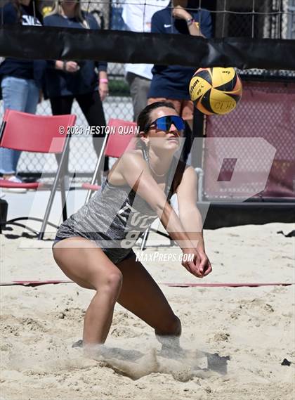Thumbnail 3 in Capistrano Valley Christian vs. Crean Lutheran (CIF-SS D2 Final) photogallery.