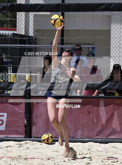 Thumbnail 1 in Capistrano Valley Christian vs. Crean Lutheran (CIF-SS D2 Final) photogallery.