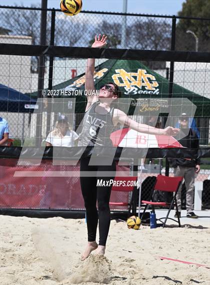 Thumbnail 3 in Capistrano Valley Christian vs. Crean Lutheran (CIF-SS D2 Final) photogallery.