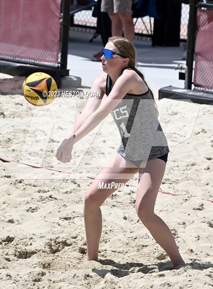 Thumbnail 2 in Capistrano Valley Christian vs. Crean Lutheran (CIF-SS D2 Final) photogallery.