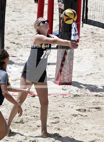 Thumbnail 2 in Capistrano Valley Christian vs. Crean Lutheran (CIF-SS D2 Final) photogallery.