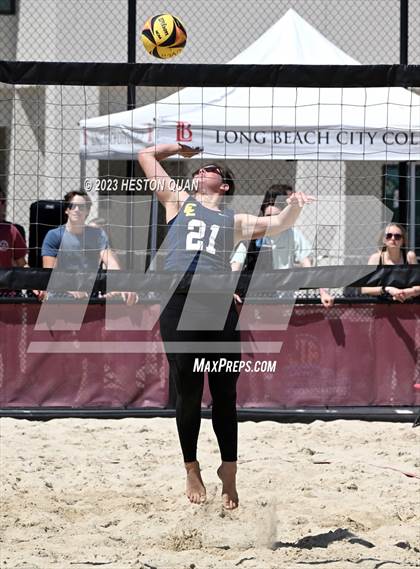 Thumbnail 1 in Capistrano Valley Christian vs. Crean Lutheran (CIF-SS D2 Final) photogallery.