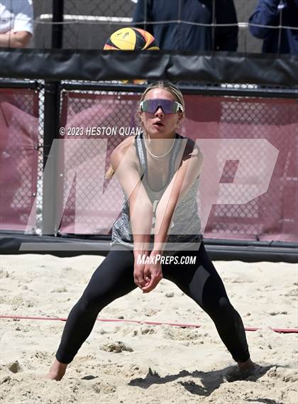 Thumbnail 3 in Capistrano Valley Christian vs. Crean Lutheran (CIF-SS D2 Final) photogallery.