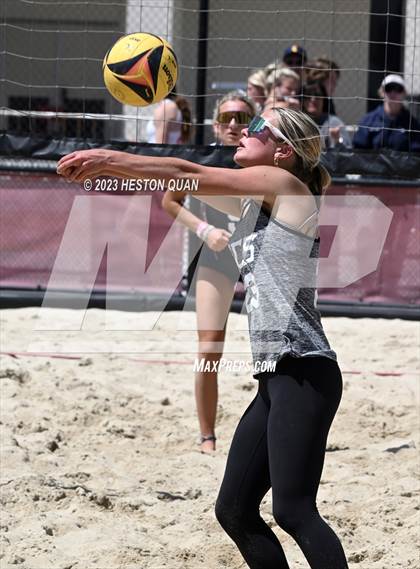 Thumbnail 1 in Capistrano Valley Christian vs. Crean Lutheran (CIF-SS D2 Final) photogallery.