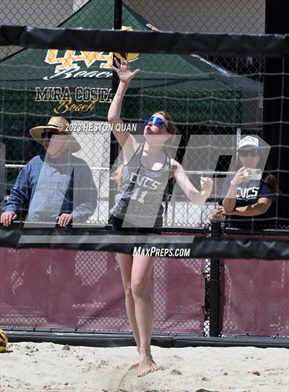 Thumbnail 1 in Capistrano Valley Christian vs. Crean Lutheran (CIF-SS D2 Final) photogallery.