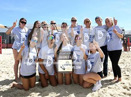 Thumbnail 2 in Capistrano Valley Christian vs. Crean Lutheran (CIF-SS D2 Final) photogallery.