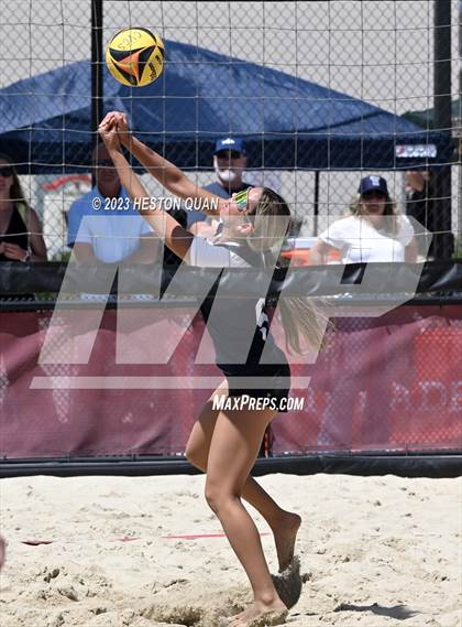 Thumbnail 2 in Capistrano Valley Christian vs. Crean Lutheran (CIF-SS D2 Final) photogallery.