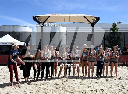 Thumbnail 2 in Capistrano Valley Christian vs. Crean Lutheran (CIF-SS D2 Final) photogallery.