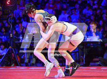 Thumbnail 3 in UIL 6A State Championships 106 lbv- 150 lb Finals photogallery.