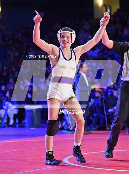 Thumbnail 2 in UIL 6A State Championships 106 lbv- 150 lb Finals photogallery.