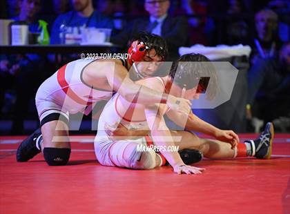 Thumbnail 3 in UIL 6A State Championships 106 lbv- 150 lb Finals photogallery.