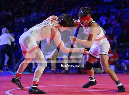 Thumbnail 3 in UIL 6A State Championships 106 lbv- 150 lb Finals photogallery.