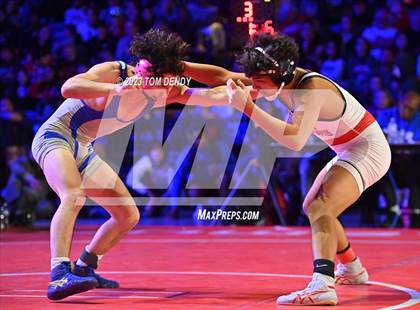 Thumbnail 3 in UIL 6A State Championships 106 lbv- 150 lb Finals photogallery.