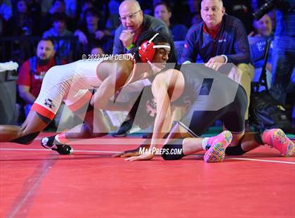 Thumbnail 2 in UIL 6A State Championships 106 lbv- 150 lb Finals photogallery.