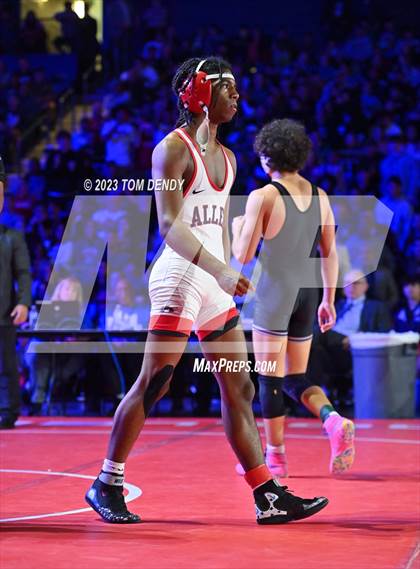 Thumbnail 3 in UIL 6A State Championships 106 lbv- 150 lb Finals photogallery.