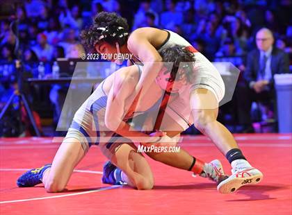 Thumbnail 3 in UIL 6A State Championships 106 lbv- 150 lb Finals photogallery.