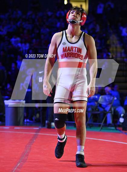Thumbnail 1 in UIL 6A State Championships 106 lbv- 150 lb Finals photogallery.