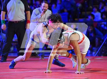 Thumbnail 2 in UIL 6A State Championships 106 lbv- 150 lb Finals photogallery.