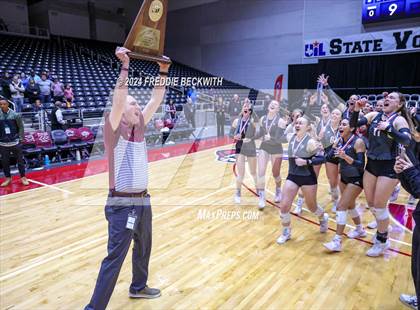 Thumbnail 2 in Johnson City vs. Wink (UIL 2A Volleyball Division I Final Medal Ceremony) photogallery.