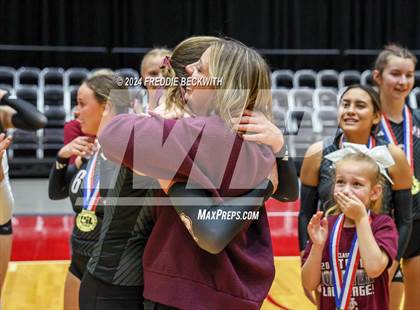 Thumbnail 1 in Johnson City vs. Wink (UIL 2A Volleyball Division I Final Medal Ceremony) photogallery.