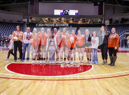 Thumbnail 2 in Johnson City vs. Wink (UIL 2A Volleyball Division I Final Medal Ceremony) photogallery.