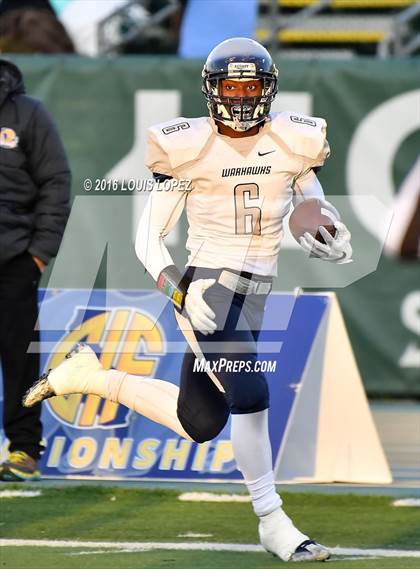 Thumbnail 1 in Valley Christian vs. Madison (CIF State Division 2AA Final) photogallery.