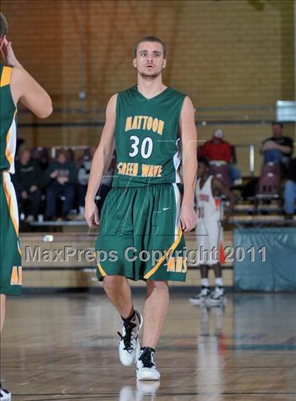 Thumbnail 3 in Mt. Vernon vs. Mattoon (Salem Invitational Tournament) photogallery.