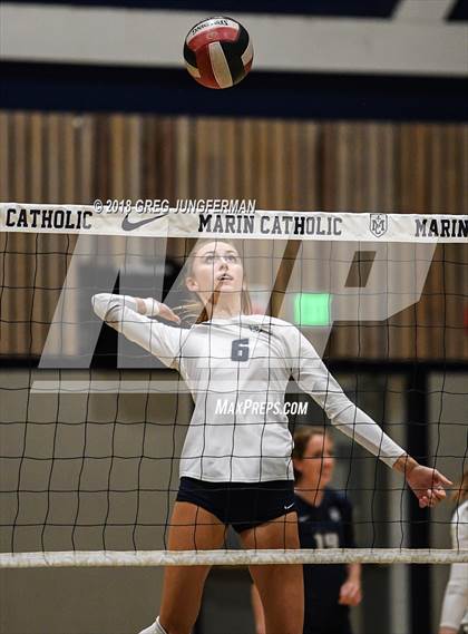 Thumbnail 2 in St. Ignatius @ Marin Catholic (CIF State Open Division) photogallery.