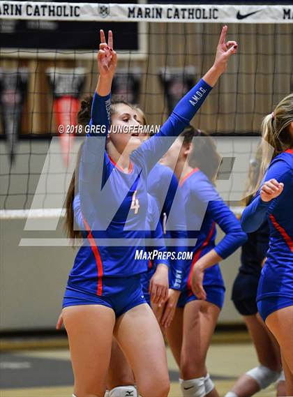 Thumbnail 2 in St. Ignatius @ Marin Catholic (CIF State Open Division) photogallery.