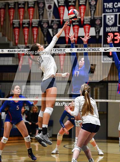 Thumbnail 3 in St. Ignatius @ Marin Catholic (CIF State Open Division) photogallery.