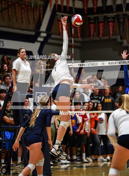 Thumbnail 1 in St. Ignatius @ Marin Catholic (CIF State Open Division) photogallery.