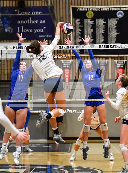 Thumbnail 1 in St. Ignatius @ Marin Catholic (CIF State Open Division) photogallery.