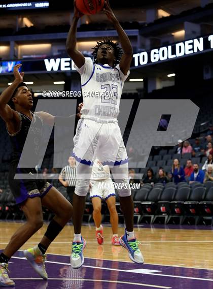 Thumbnail 3 in Brookside Christian vs Bradshaw Christian (CIF SJS D5 Final) photogallery.