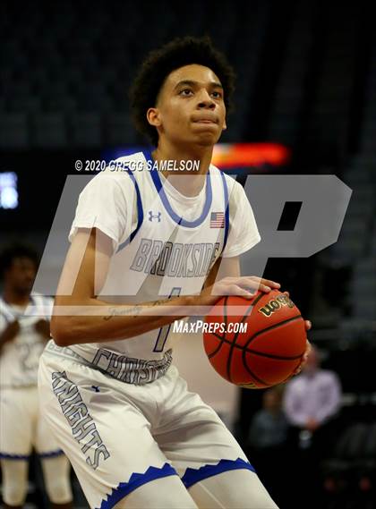 Thumbnail 1 in Brookside Christian vs Bradshaw Christian (CIF SJS D5 Final) photogallery.