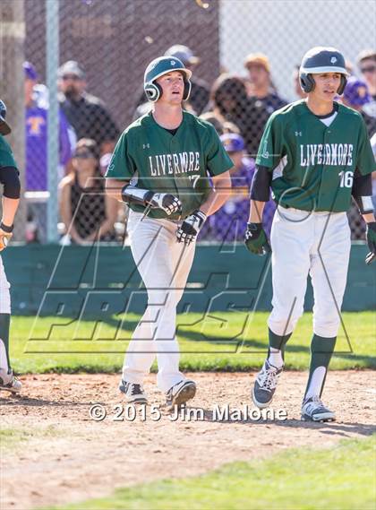 Thumbnail 3 in Livermore @ Kennedy (CIF NCS Playoff Game1) photogallery.
