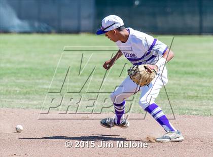 Thumbnail 1 in Livermore @ Kennedy (CIF NCS Playoff Game1) photogallery.