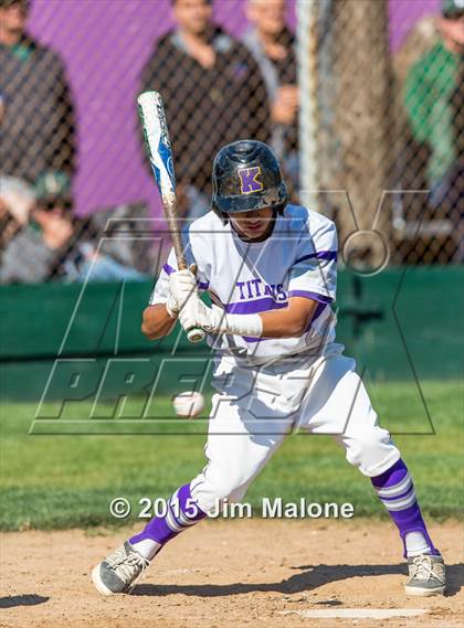 Thumbnail 2 in Livermore @ Kennedy (CIF NCS Playoff Game1) photogallery.