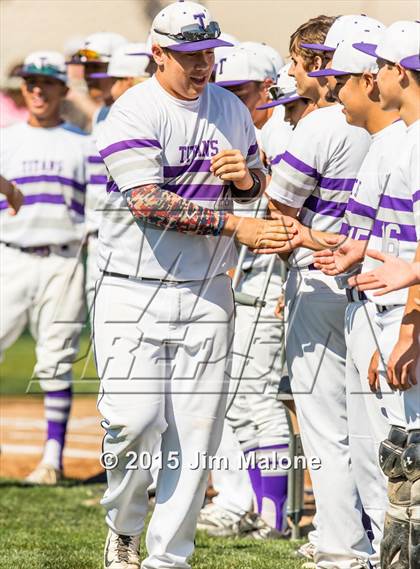 Thumbnail 1 in Livermore @ Kennedy (CIF NCS Playoff Game1) photogallery.