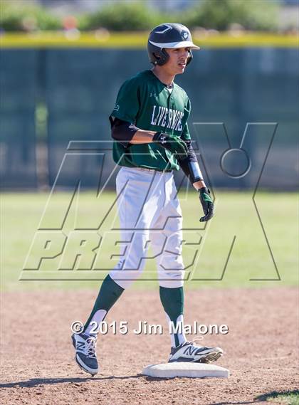 Thumbnail 3 in Livermore @ Kennedy (CIF NCS Playoff Game1) photogallery.