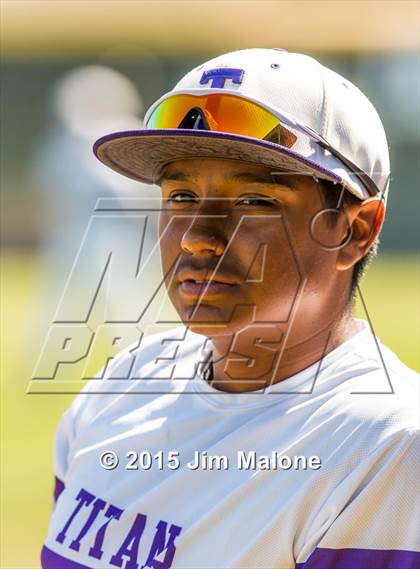 Thumbnail 3 in Livermore @ Kennedy (CIF NCS Playoff Game1) photogallery.