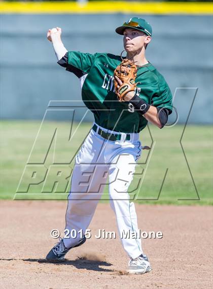 Thumbnail 3 in Livermore @ Kennedy (CIF NCS Playoff Game1) photogallery.