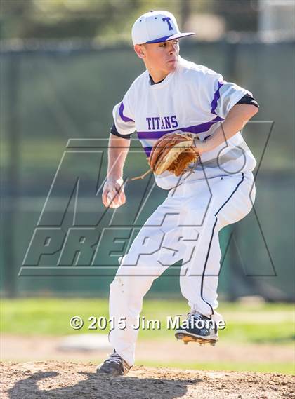 Thumbnail 3 in Livermore @ Kennedy (CIF NCS Playoff Game1) photogallery.