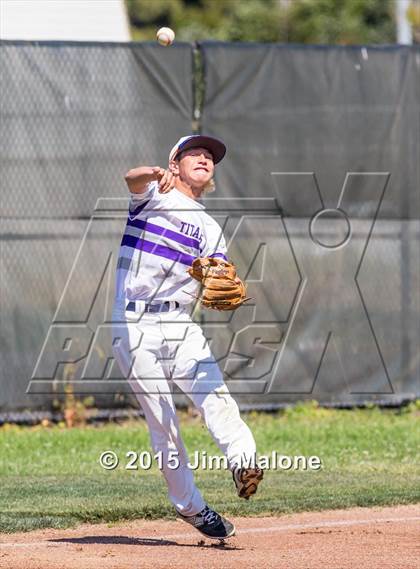 Thumbnail 3 in Livermore @ Kennedy (CIF NCS Playoff Game1) photogallery.