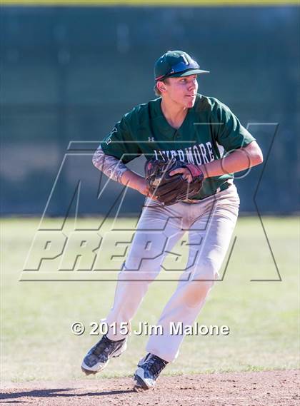 Thumbnail 3 in Livermore @ Kennedy (CIF NCS Playoff Game1) photogallery.