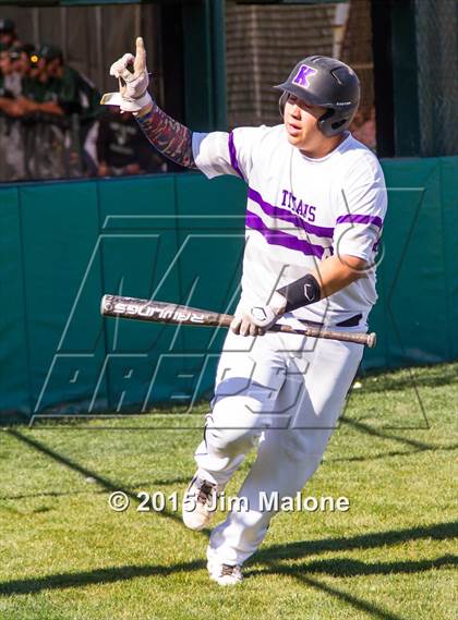 Thumbnail 1 in Livermore @ Kennedy (CIF NCS Playoff Game1) photogallery.
