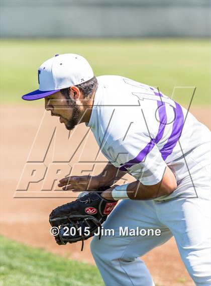 Thumbnail 1 in Livermore @ Kennedy (CIF NCS Playoff Game1) photogallery.