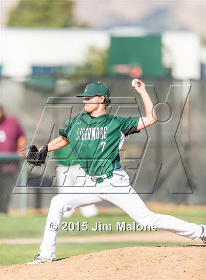 Thumbnail 2 in Livermore @ Kennedy (CIF NCS Playoff Game1) photogallery.